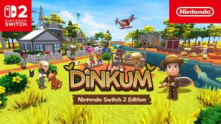 Nintendo Dinkum + Nintendo Switch 2 Edition + 2026 + Launch Trailer