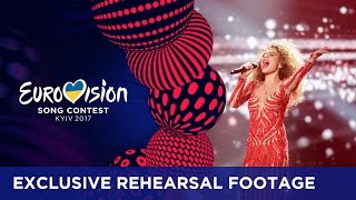 Tamara Gachechiladze - Keep The Faith (Georgia) EXCLUSIVE Rehearsal footage