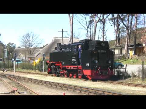 Der Rasende Roland in Göhren / Rügen - Dampflok / Steam Train