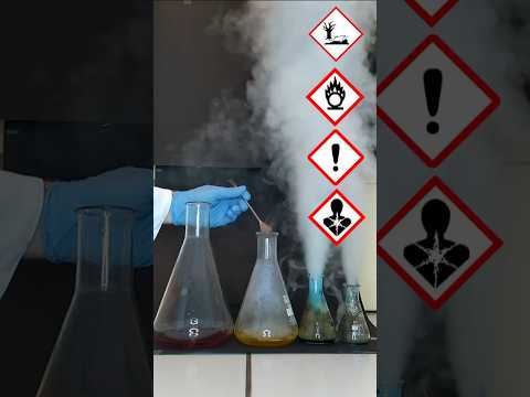 🌫️✨ COMMENT CRÉER UN BROUILLARD INSTANTANÉ ? ✨🌫️ #science #chemistry #chimie #experiment