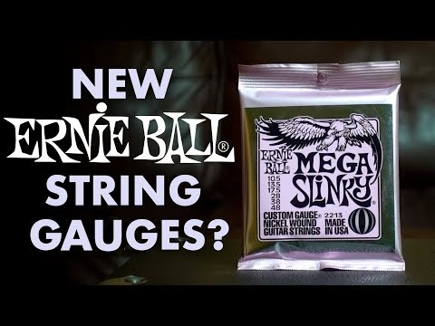 Обзор струн Ernie Ball Mega Slinky