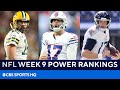 NFL Week 8 Power Rankings: Packers at No. 1; Bills, Titans, & Saints All Move Up