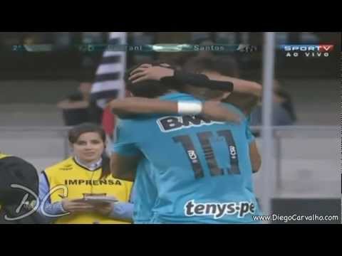 NEYMAR gol 1 (GUARANI 0X3 SANTOS) FINAL DO CAMPEONATO PAULISTA 2012 [29 - 066]