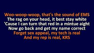 KRS-One - Hush - THPS - Karaoke Instrumental Lyrics - ObsKure