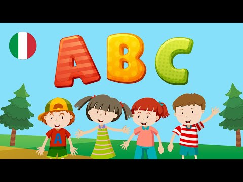 ABC - The Italian alphabet with GINETTA and LA BRIGATA CANTERINA 🇮🇹📚✏️