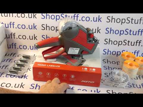 Meto Expert S 1026 Date Coder Single Line 10 Digit Hand Held Labeller