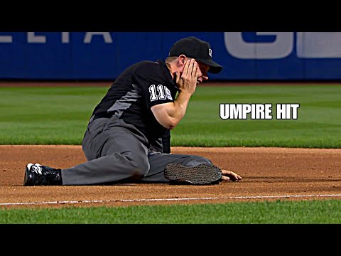 MLB  | UMPIRE HIT