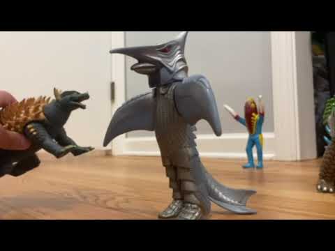 Godzilla and Anguirus vs Alien Metron (1976)