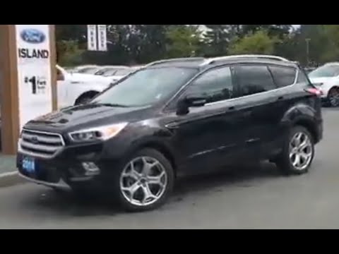 2018 Ford Escape Titanium AWD W/ Ford Safe and Smart review| Island Ford