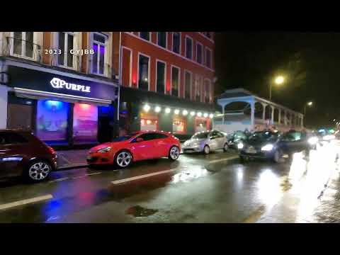 Lille , France , walking tour by night with GOPRO 9 , autumn 2023