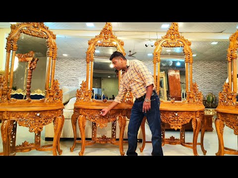 Best Teak Console Mirror Frame | Modern Design Video