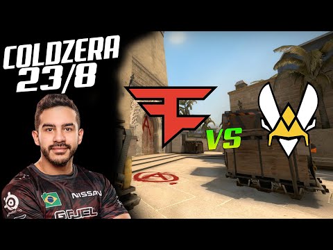CSGO POV FAZE COLDZERA(23/8) VS VITALITY MIRAGE ESL Pro League Season 13 14.03.21!