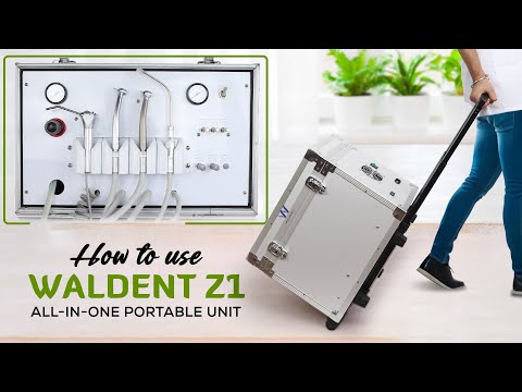 How to use Waldent Z1 All-In-One Portable Unit