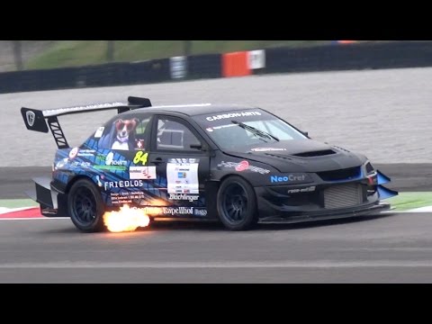 600HP Time Attack MONSTERS On Track - Mitsubishi Lancer EVO VIII vs Subaru Impreza STI!