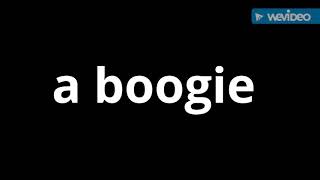 A boogie wit da hoodie weak days lyrics on screen, remix (SZA the weekend)