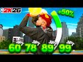 BIGGEST GREEN WINDOW JUMPSHOTS For ALL HEIGHTS 3PT RATINGS Best Jumpshots For All Builds NBA2K26