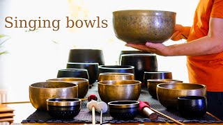 How we play the Singing Bowls and Temple Bells