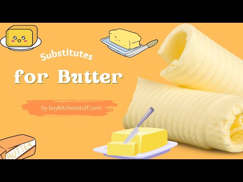 Substitutes for Butter Such as Margarine, Yogurt @BuyKitchenStuff