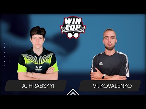 22:15 Andrii Hrabskyi - Viacheslav Kovalenko West 6 WIN CUP 31.05.2024 | TABLE TENNIS WINCUP