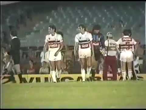 Flamengo X Santa Cruz Futebol Clube no ano de 1988