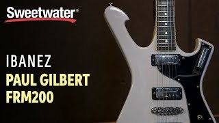 Video thumbnail for Ibanez Paul Gilbert FRM200 Electric Guitar Demo by Sweetwater