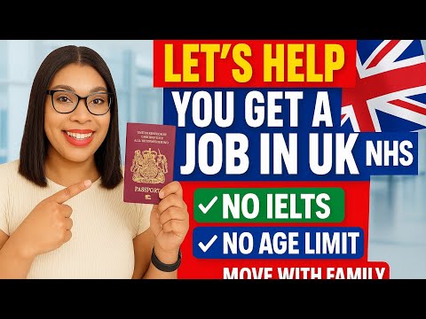 Good news! We Can Help You Get A Job With The UK🇬🇧 NHS, Move With Family