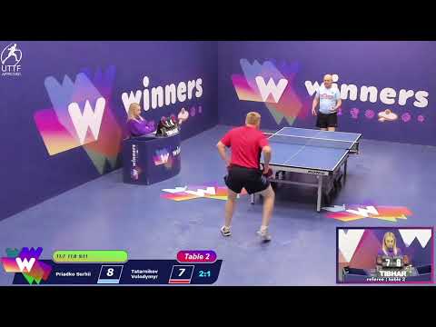 Winners League 21.11.21 Priadko Serhii - Tatarnikov Volodymyr 10:30