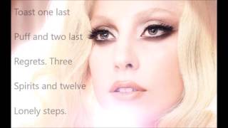 Lady Gaga - Dope Lyrics