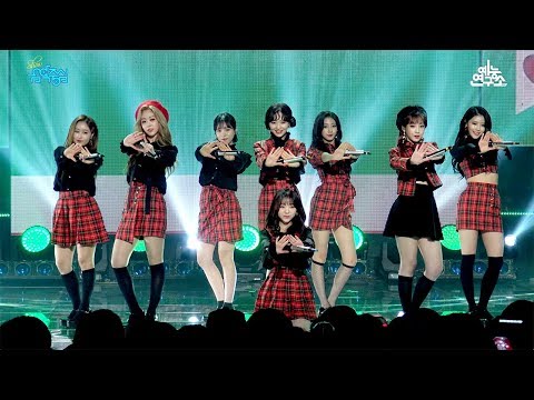 [예능연구소 직캠] 러블리즈 삼각형 @쇼!음악중심_20180106 Triangle Lovelyz in 4K