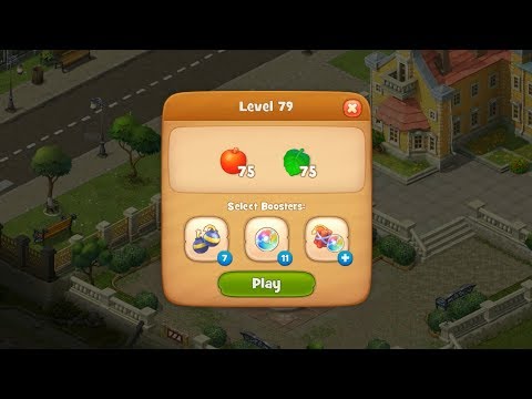 Gardenscapes Level 79 HD 1080p