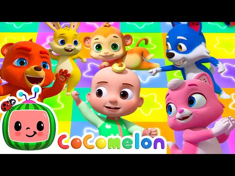 How to do the Animal Dance | CoComelon Animal Time - Learning with Animals | Nursery Rhymes for Kids
