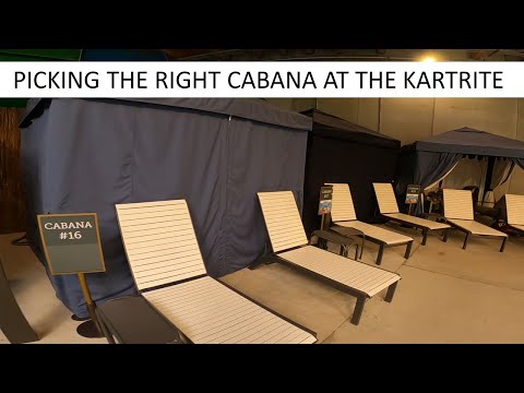 Picking A Cabana The Kartrite Indoor Water Park