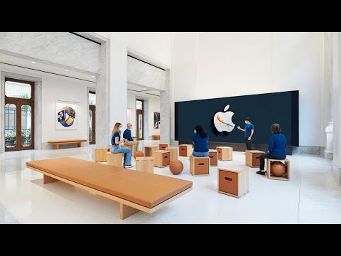 Apple Via del Corso em Roma - Vídeo de abertura (2021)