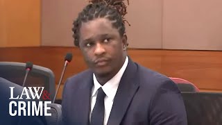 Young Thug Prosecutors Play Interview with Hostile Witness After 2015 Shooting