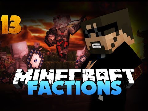 Minecraft Factions 13 -  THE BATTLE BETWEEN THE FACTIONS