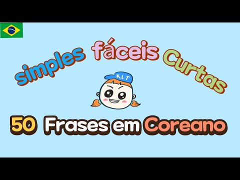 50 Frases simples em COREANO para iniciantes #frasesemcoreano
