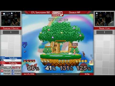 CFL Smackdown 182 Melee - Krudo + Lad vs Fearless + Gahtzu - Doubles WF
