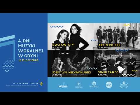 4. Dni Muzyki Wokalnej w Gdyni - zapowiedź