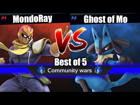 Community wars round 2 - MondoRay (Captain Falcon) Vs. Ghost of Mo (Lucario)