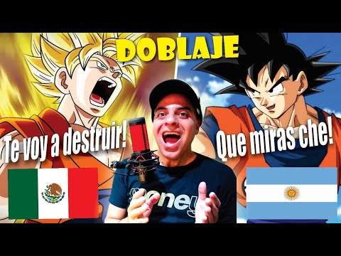 ARGENTINO REACCIONA A DOBLAJE MEXICANO VS ARGENTINO ¿CUAL ES MEJOR?