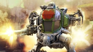 INSANE GIANT MECH BATTLE! (Hawken Gameplay)