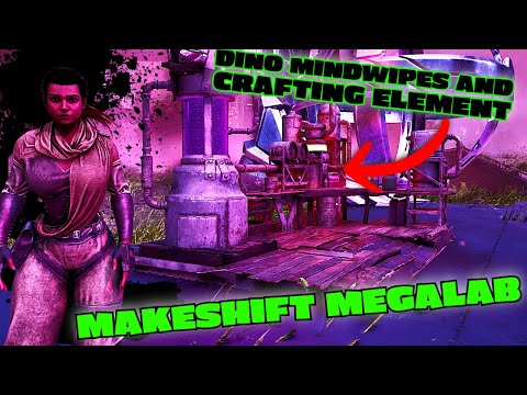MAKESHIFT MEGALAB!!! MAKE ELEMENT and DINO MINDWIPES!!! Extinctions Newest Item!