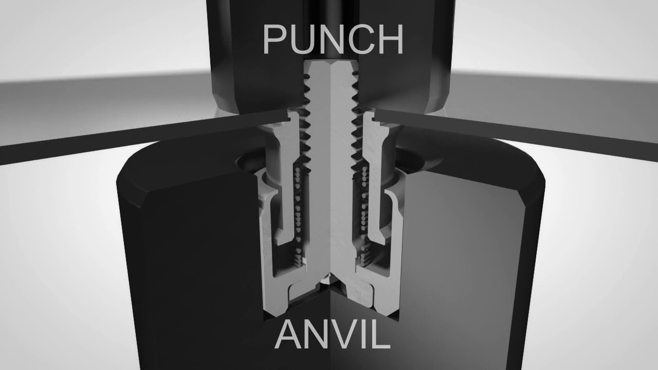 PEM® Type PF11™   PF12™ Large knob, Spring Loaded, Captive Panel Screws