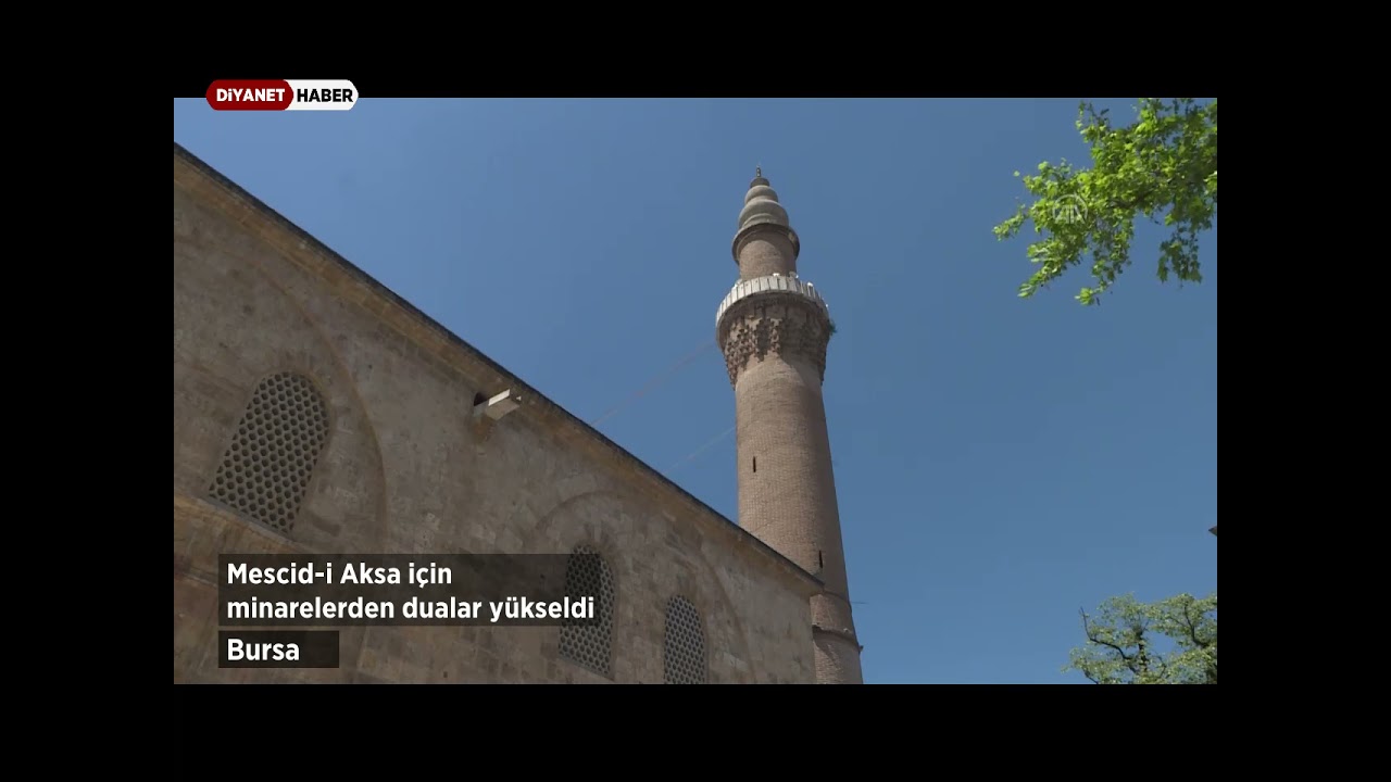 Mescid-i Aksa için minarelerde dualar yükseldi