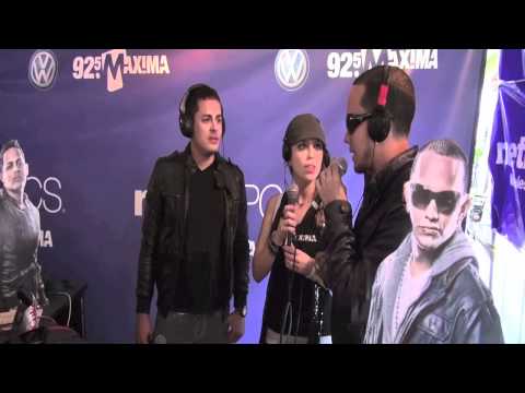 Jessica Reyes entrevista a Khriz y Angel en Concierto Herencia Hispana