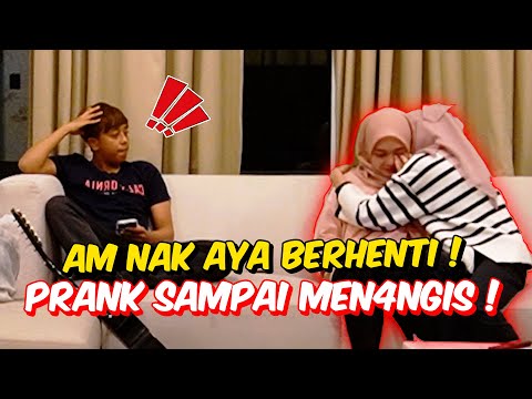 AM NAK AYA BERHENTI ! - PRANK SAMPAI MEN4NGIS !
