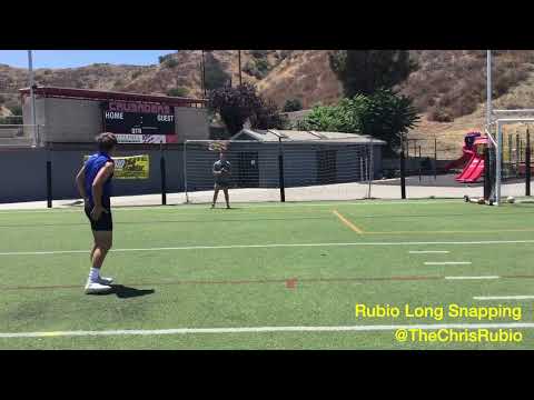 Rubio Long Snapping, Michael Pedrotti, Underclassmen Invitational, July 2022