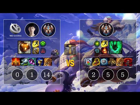 VG Hang Bard vs Thresh Sup - KR Patch 10.13