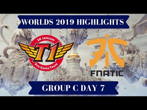 SK Telecom T1 vs Fnatic Highlights Game 2 | Worlds 2019 Day 7 Group C | SKT vs FNC