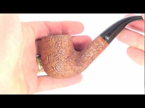NEW! UNSMOKED! Lane Era Charatan Tanshell Large Classic 1/2 Bend Smoking Pipe From PIPELIST.COM